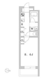 グランデュオ三軒茶屋4 204 間取り図