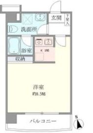 ティアラ恵比寿 502 間取り図