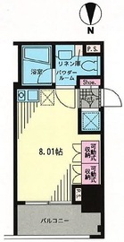 プライムアーバン学芸大学2 705 間取り図