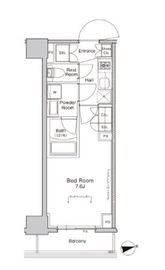 プラウドフラット門前仲町5 405 間取り図