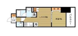 シティインデックス神田 2階 間取り図