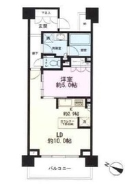 パークナード目黒カレン 2階 間取り図