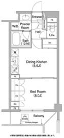 コンフォリア目黒長者丸 318 間取り図