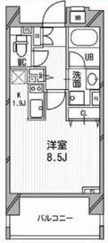 クリオ西池袋 9階 間取り図