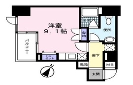 メルヴェーユ日本橋浜町 204 間取り図