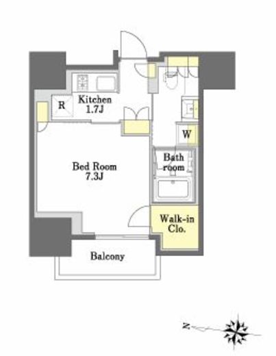 プライムメゾン本郷 802 間取り図