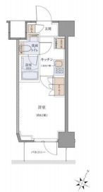 JMFレジデンス北品川 302 間取り図