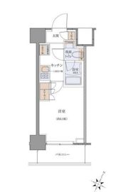 JMFレジデンス北品川 403 間取り図