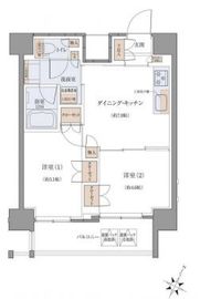 JMFレジデンス北品川 1005 間取り図