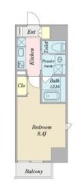 オークスクエア虎ノ門 601 間取り図