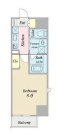 オークスクエア虎ノ門 601 間取り図