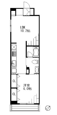 代官山コートヒルズ 3F2 間取り図