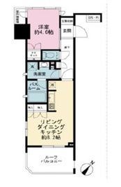 ライオンズアイル赤坂 1101 間取り図