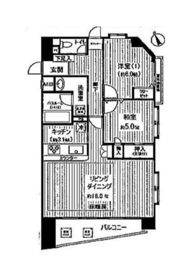 イトーピア東京リバーサイドテラス 10階 間取り図