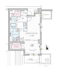 パレステージ文京江戸川橋 5階 間取り図