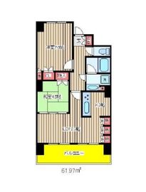 イーストコモンズ清澄白河セントラルタワー 5階 間取り図