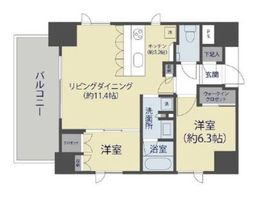 アトラス千代田御茶ノ水 10階 間取り図