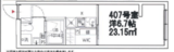 407 間取り図