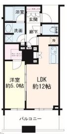 ブリリア有明スカイタワー 27階 間取り図