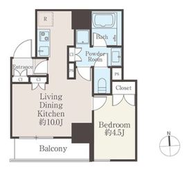 ba apartment 203 間取り図