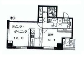 代官山プラザ 1204 間取り図