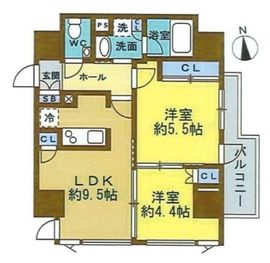 ba apartment 205 間取り図