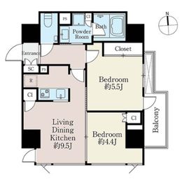 ba apartment 705 間取り図