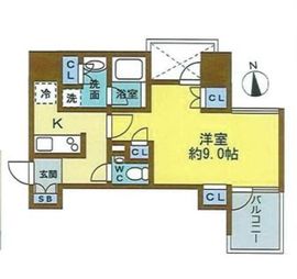 ba apartment 206 間取り図