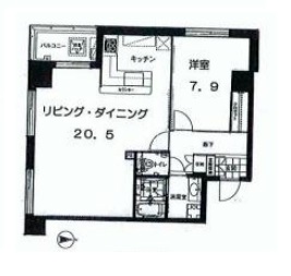 代官山プラザ 901 間取り図