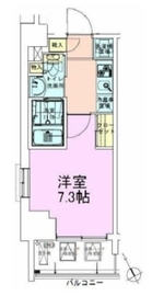 門前仲町レジデンス参番館 401 間取り図