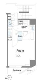 コンシェリア東京木場ステーションフロント 2階 間取り図