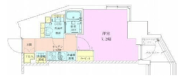 赤坂レジデンス壱番館 701 間取り図