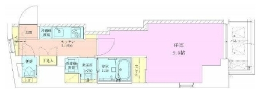 赤坂レジデンス壱番館 604 間取り図