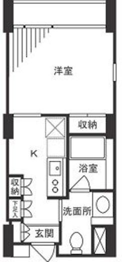 KDXレジデンス自由が丘 203 間取り図