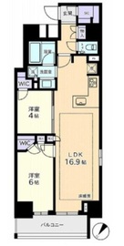 オープンレジデンシア日本橋馬喰町 8階 間取り図