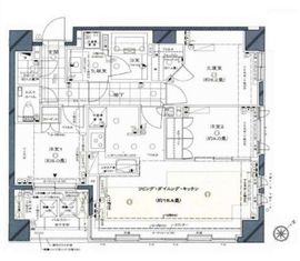 ディアナコート千石丸山町 4階 間取り図