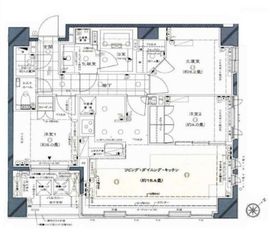 ディアナコート千石丸山町 4階 間取り図