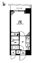 レキシントン・スクエア曙橋 301 間取り図