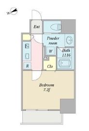 ジプラス新橋 303 間取り図