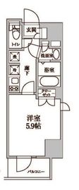 レジディア中延2 1001 間取り図