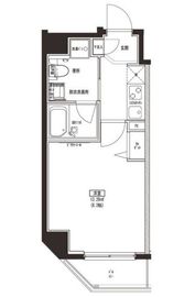 ハーモニーレジデンス東京ベイ 601 間取り図