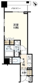 クオリア恵比寿ウエスト 5階 間取り図