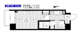 グランドコンシェルジュ新御徒町駅前 8階 間取り図