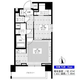 グランドコンシェルジュ新御徒町駅前 4階 間取り図