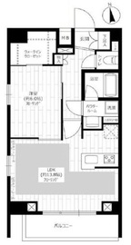 グランドコンシェルジュ新御徒町駅前 13階 間取り図