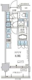 パークアクシス両国馬車通り 404 間取り図