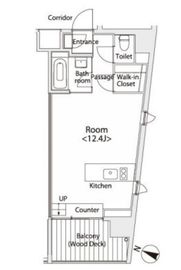 イプセ学芸大学 707 間取り図