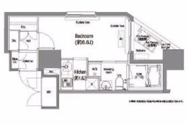 コンフォリア西蒲田 202 間取り図