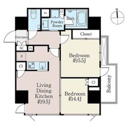 ba apartment 305 間取り図