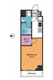 ベルティス渋谷 802 間取り図